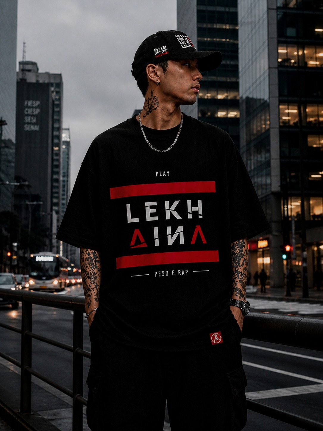 Camiseta Oversized LEKHAINA
